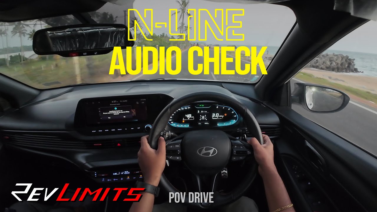 2023 HYUNDAI I 20 N LINE | AUDIO CHECK |(1L TURBO DCT ) | POV Test Drive #114 | RevLimits