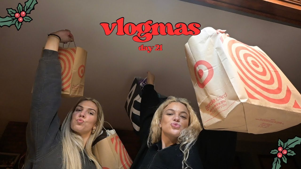 vlogmas day 21! shopping day with the sis & haul