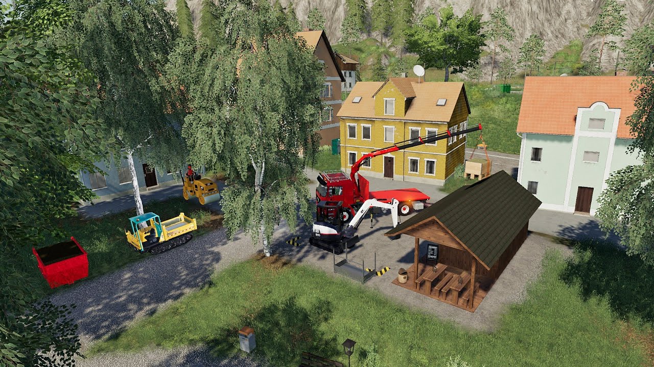 FS19 - Map Felsbrunn 402 - Forestry and Farming