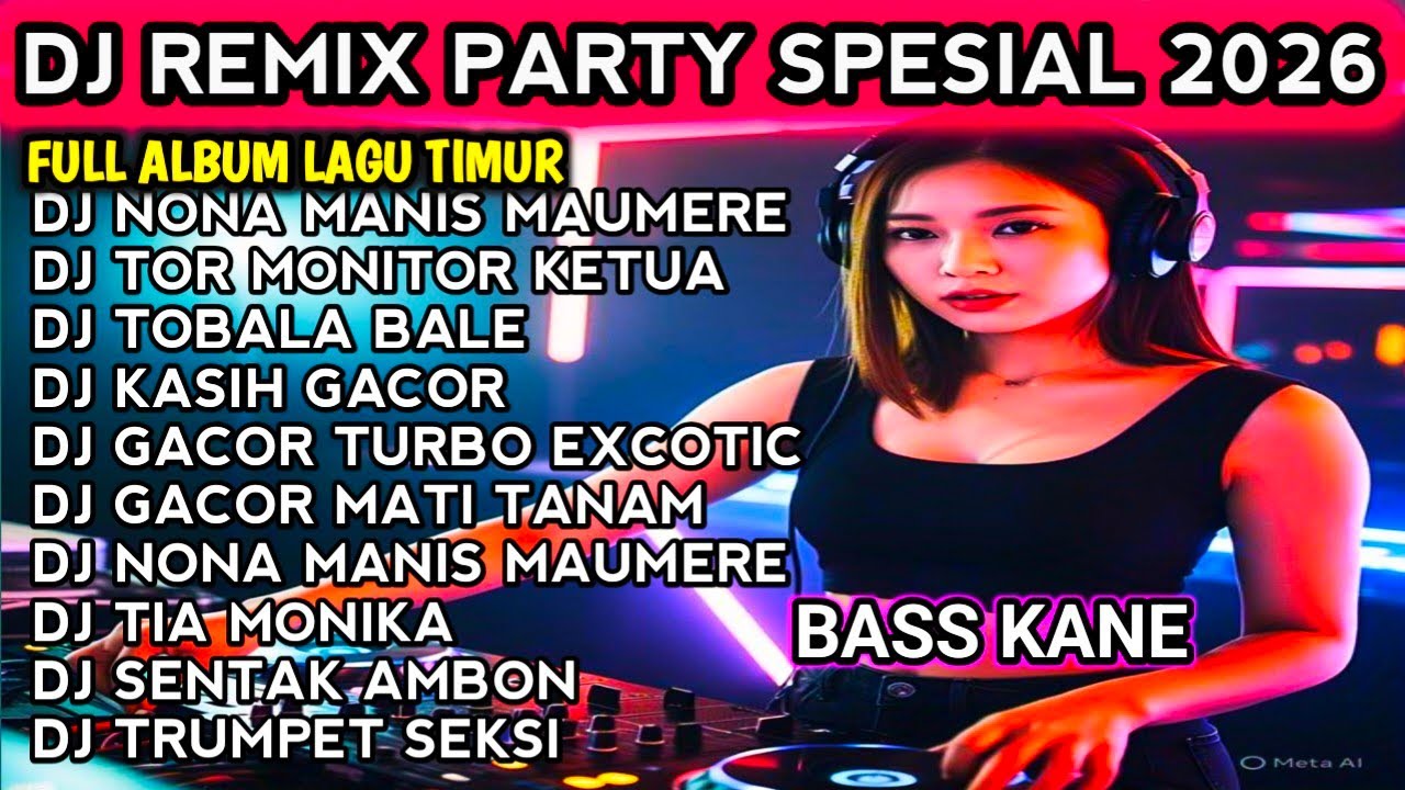 LAGU TIMUR VIRAL🔥 DJ ADUH NONA MANIS MAUMERE PUNYA EE FULL BASS