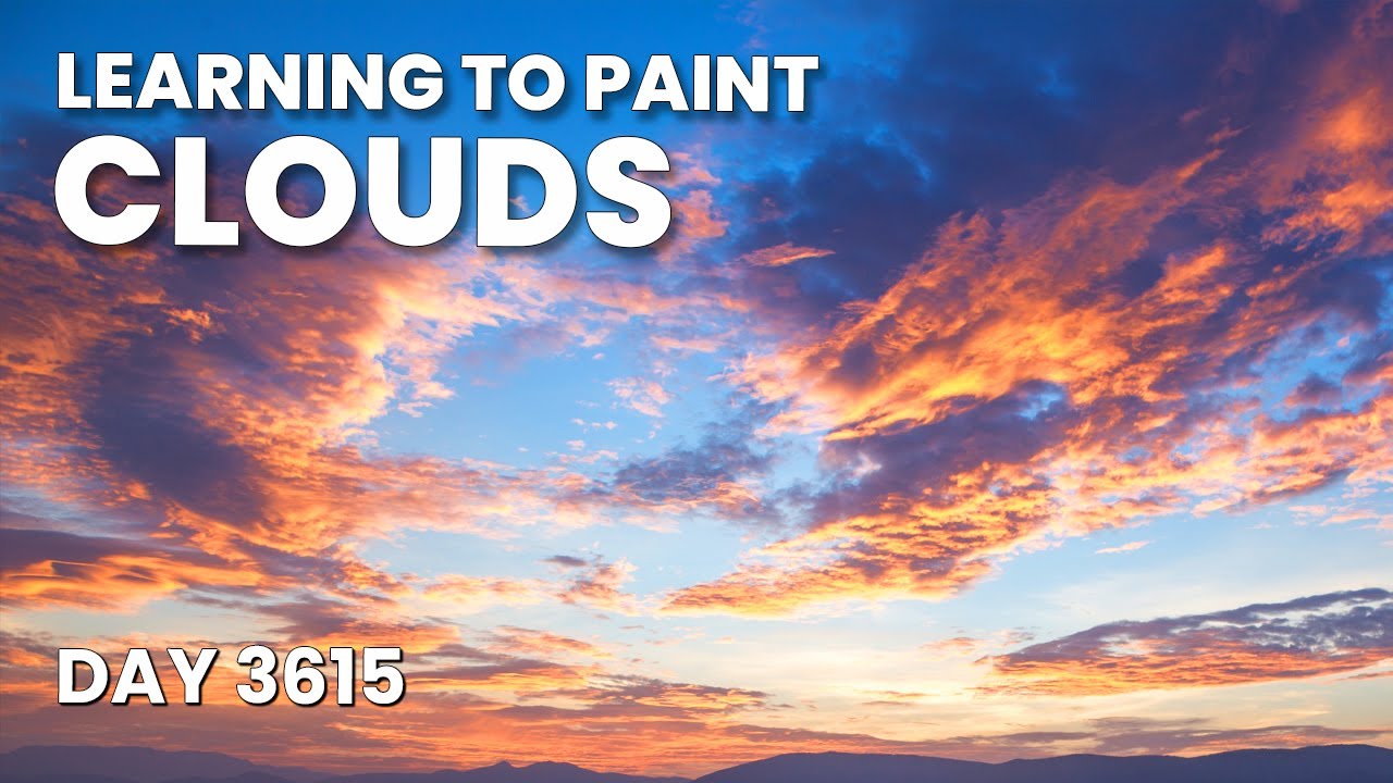 Learning to Paint Clouds in Krita - Daily Art 3615