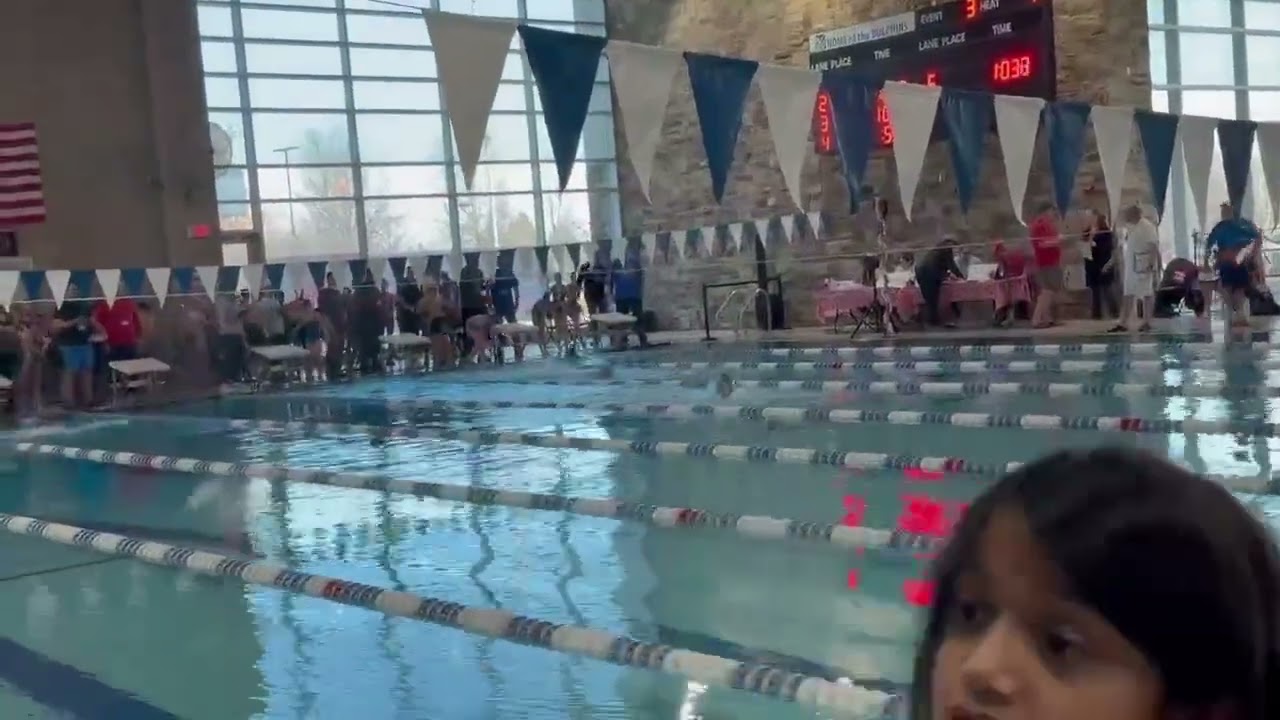 Gabriel (8) 100 yard Medley Relay (3Fly) | Carol Stream Dolphins VS Buffalo Grove | 2/14/26 | Boy8&U