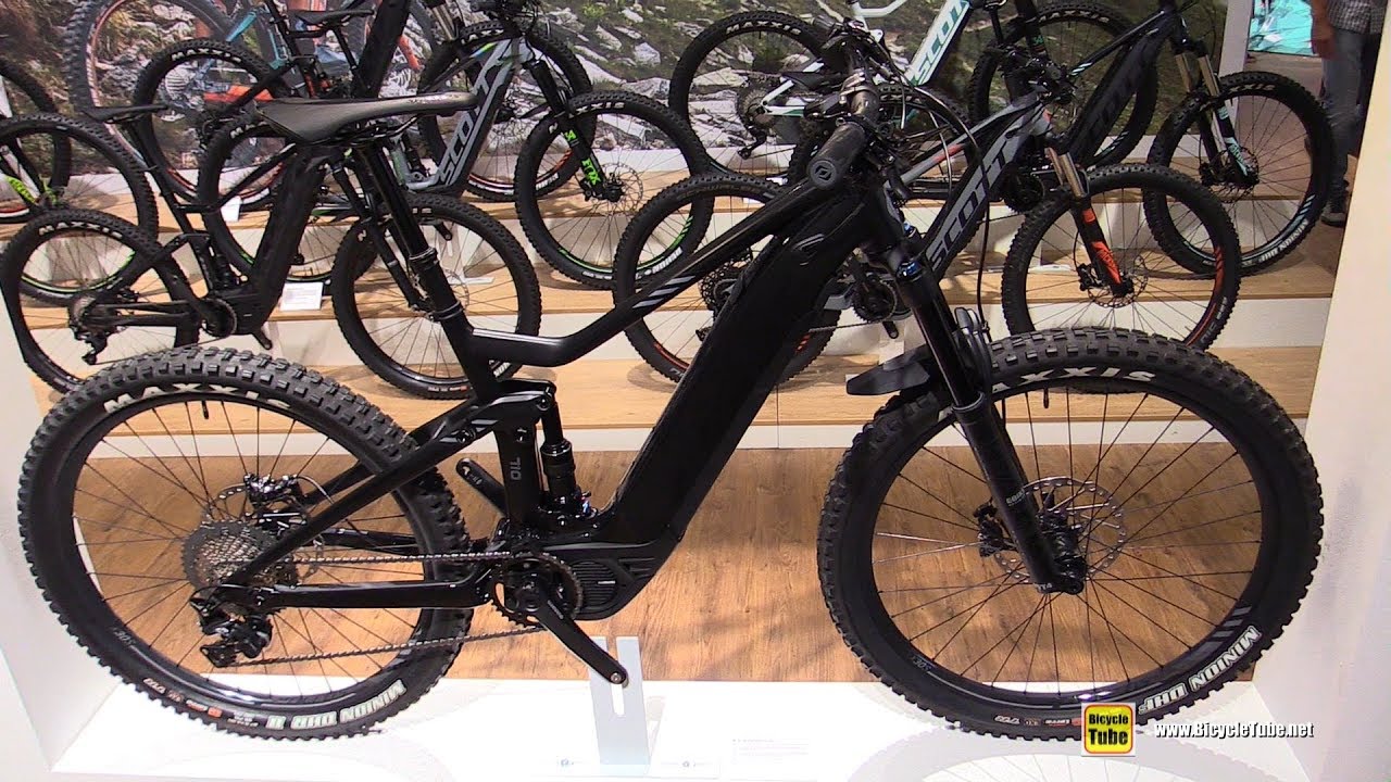 2018 Scott e-Genius 710 Mountain Bike - Walkaround - 2017 Eurobike