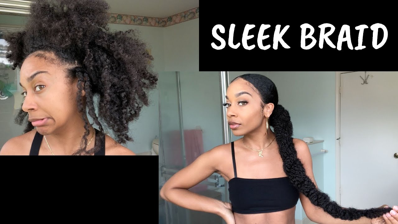 Removing Aloe Residue || Sleek Ponytail (Detailed)