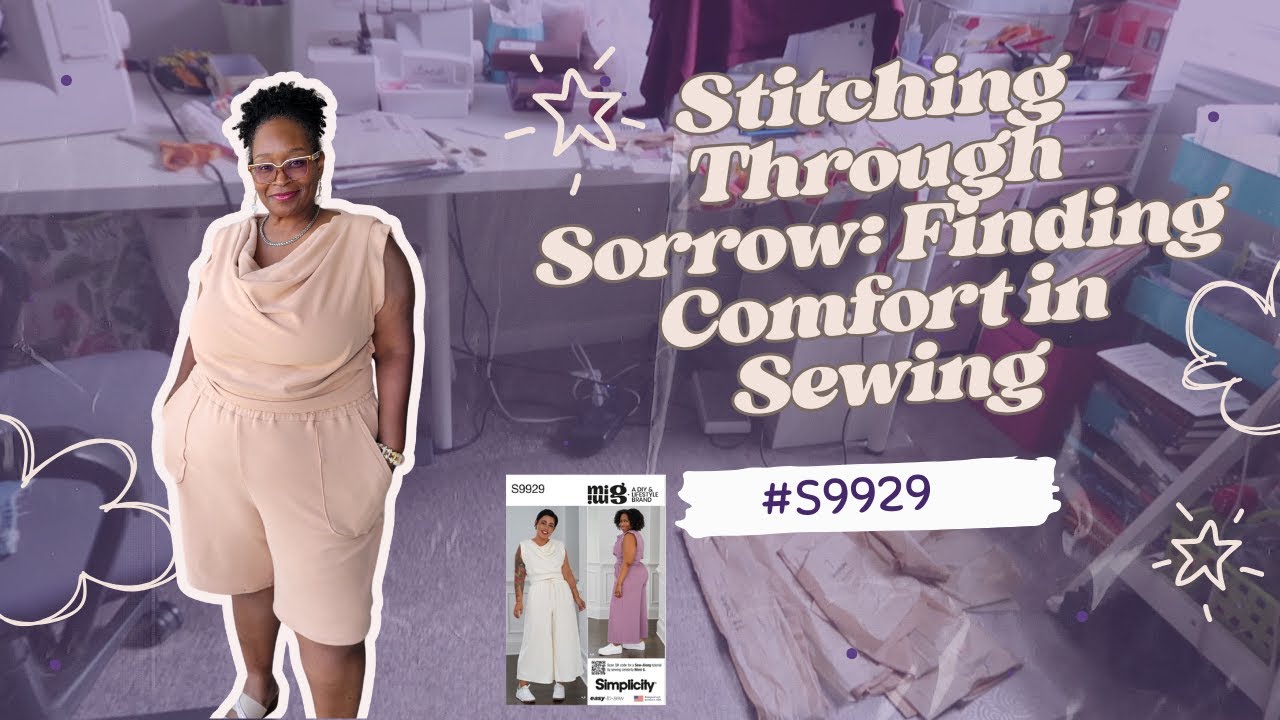 [880]Stitching Through Sorrow|Making #S9929 Easy Sewing Project