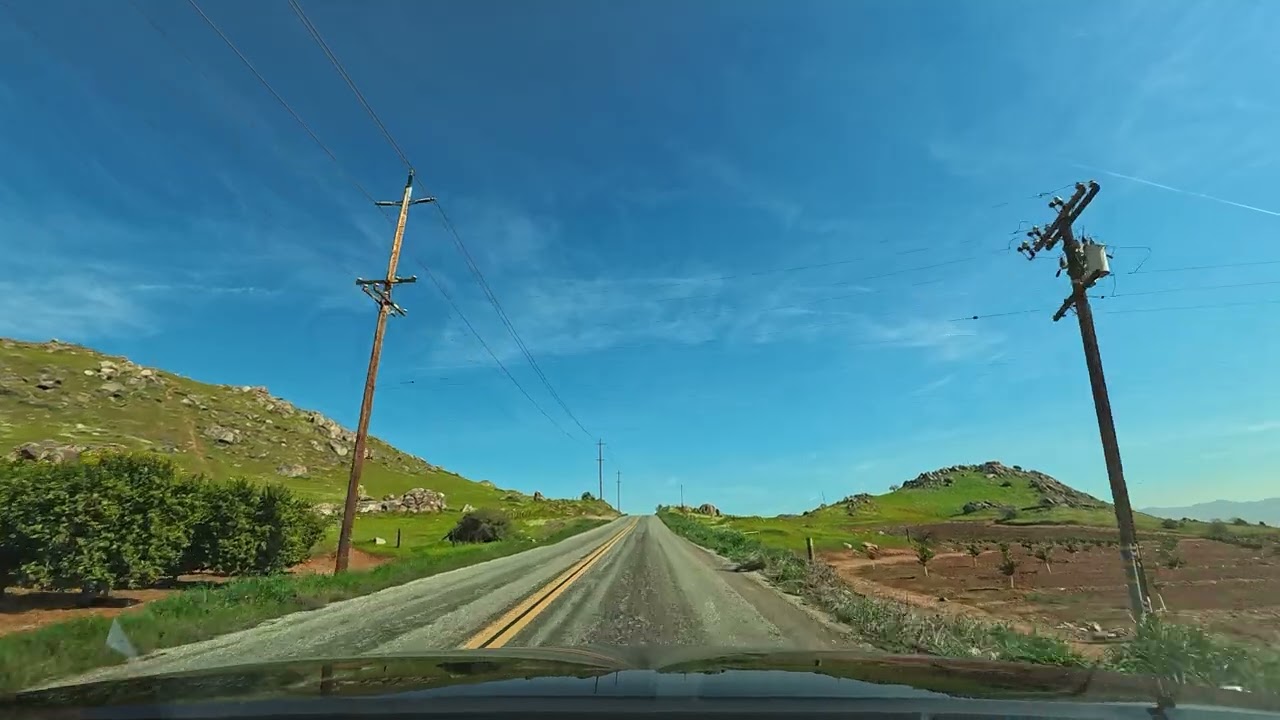 Fresno 4K UHD - Fresno County Blossom Trail - Winter