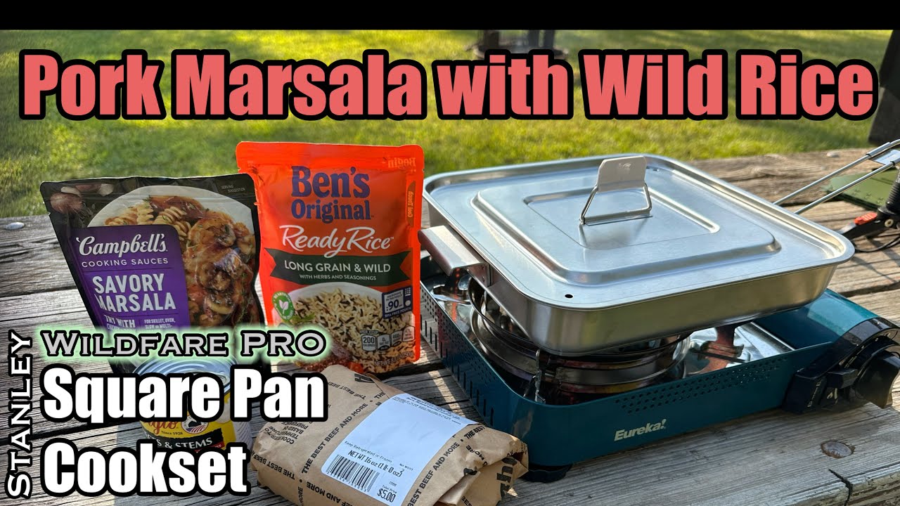 Stanley Wildfare Pro — Свинина Марсала с рисом Вайл