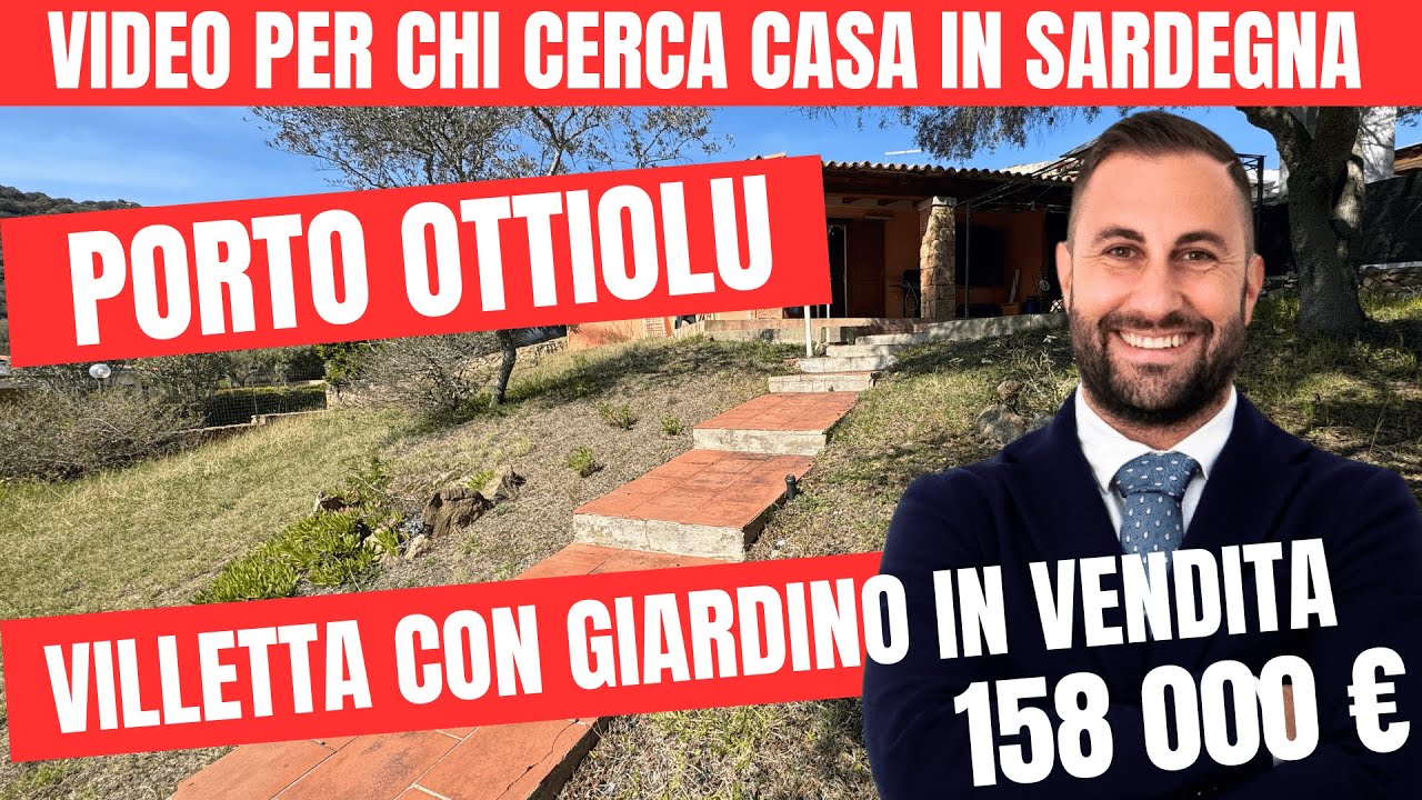 Porto Ottiolu Villetta con Giardino in Vendita