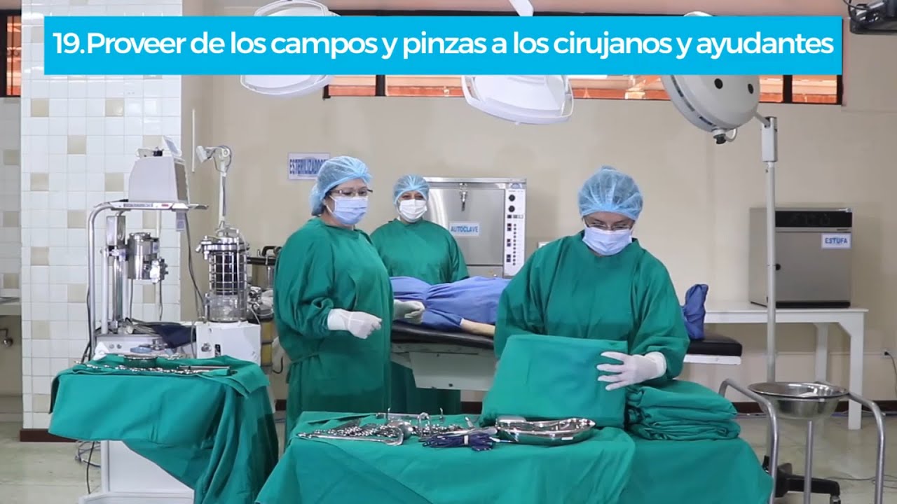 🌟CÓMO SE PREPARAN LAS MESAS QUIRÚRGICAS Y VESTIMENTA DEL EQUIPO QUIRÚRGICO (práctico)🌟