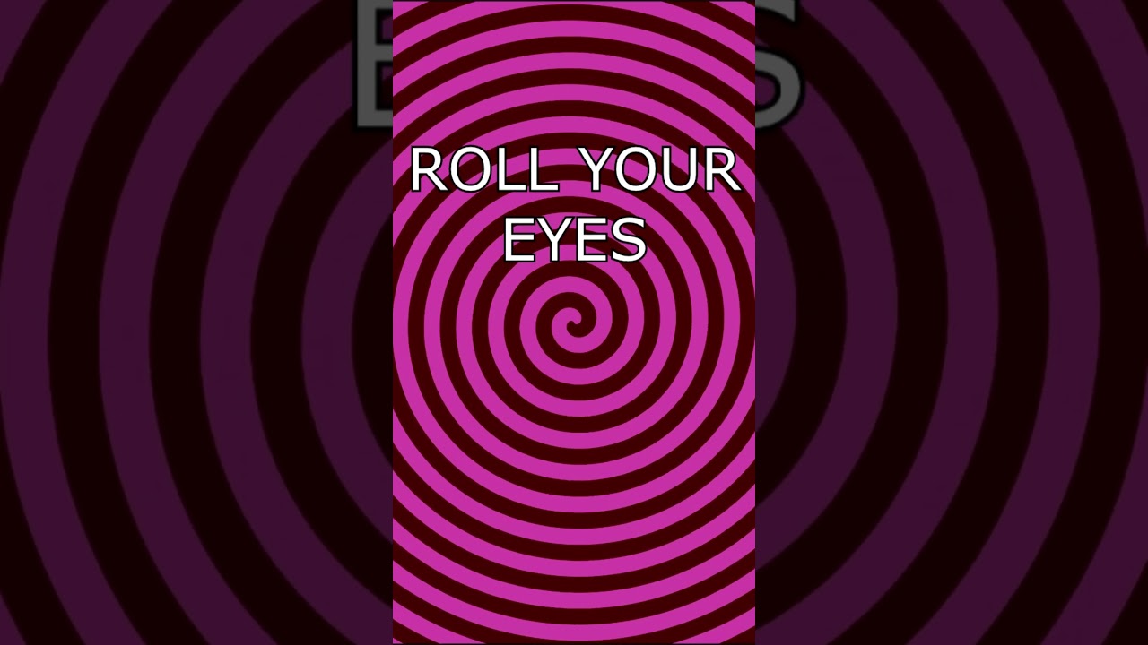Eyeroll Hypnosis #hypnosis #spiral #ping