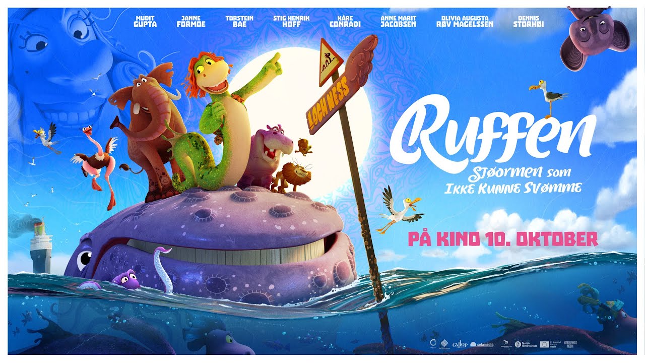 Ruffen: Sj&oslash;ormen som ikke kunne sv&oslash;mme | Official trailer | Fredrikstad kino
