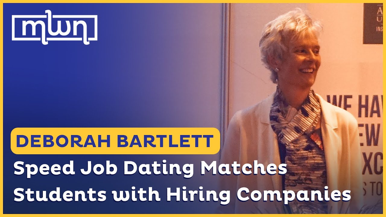 Speed Job Dating Matches Students with Hiring Companies