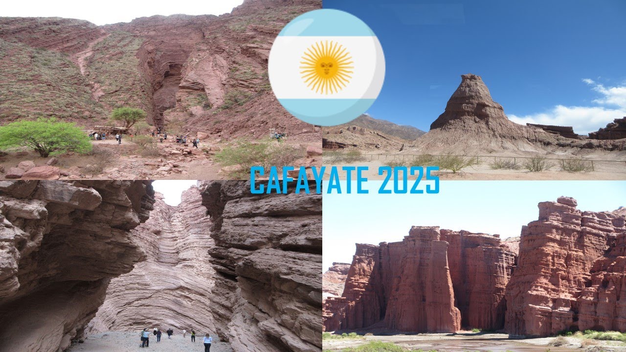#cafayate Route through the spectacular canyon of Quebrada de las Conchas #argentina #saltaargentina