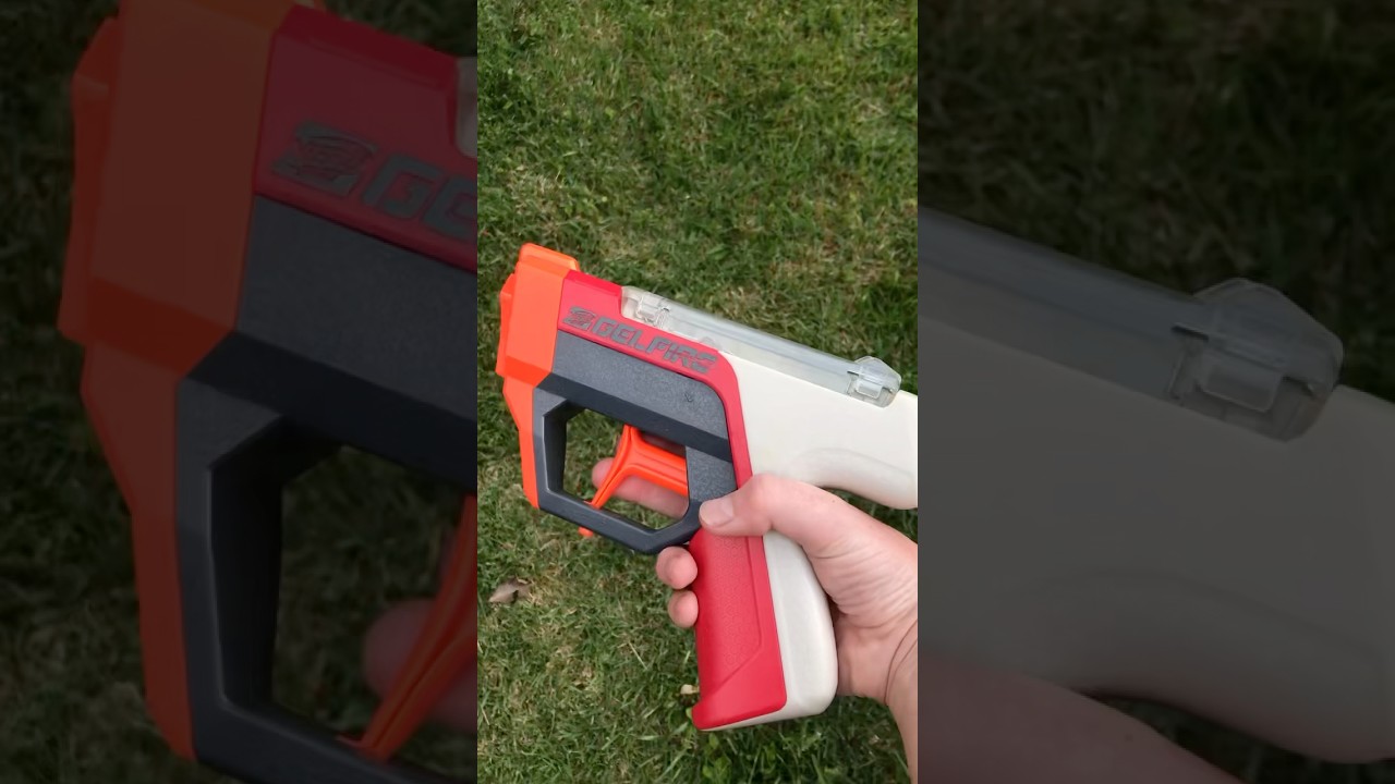 NERF Gelfire Dual Pistols!