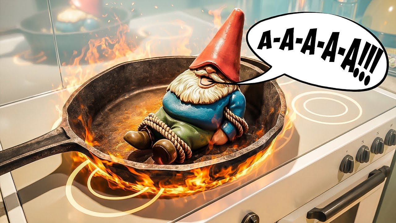 СБЕЖАТЬ НЕ ПОЛУЧИЛОСЬ, ДЕД ВСЕХ ПОЙМАЛ!!! (Burglin Gnomes)