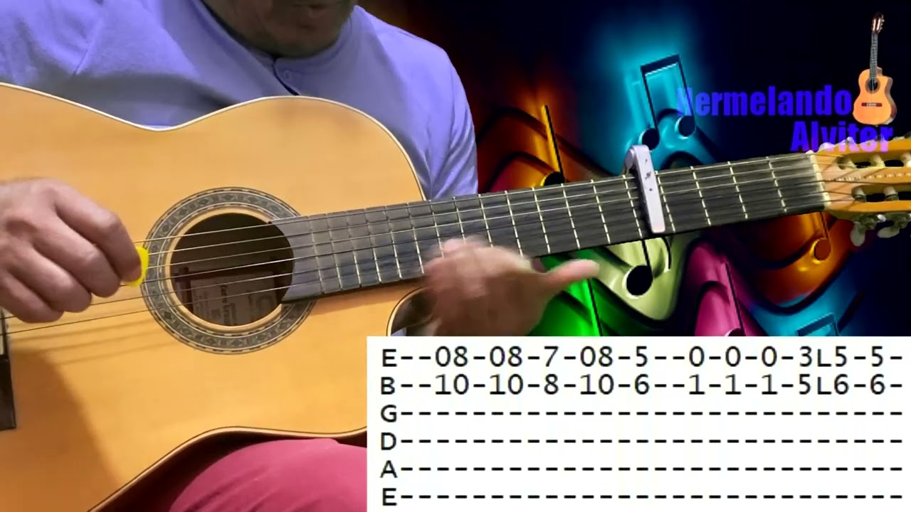 Flor Campesina - Tutorial de Requinto - Los Armadillos - Adornos Tablaturas - Explicado paso a paso