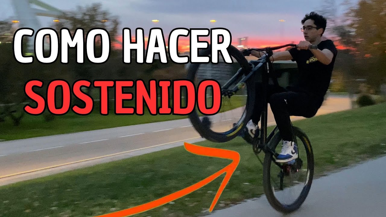 como hacer caballito SIN PEDALEAR  / sostenido
