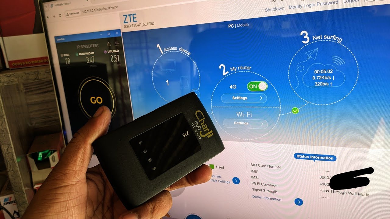 PTCL Evo Charji All Network Unlock 🔓 Dispatched 🚚 To (Abdul Wahab)📍 Sindh