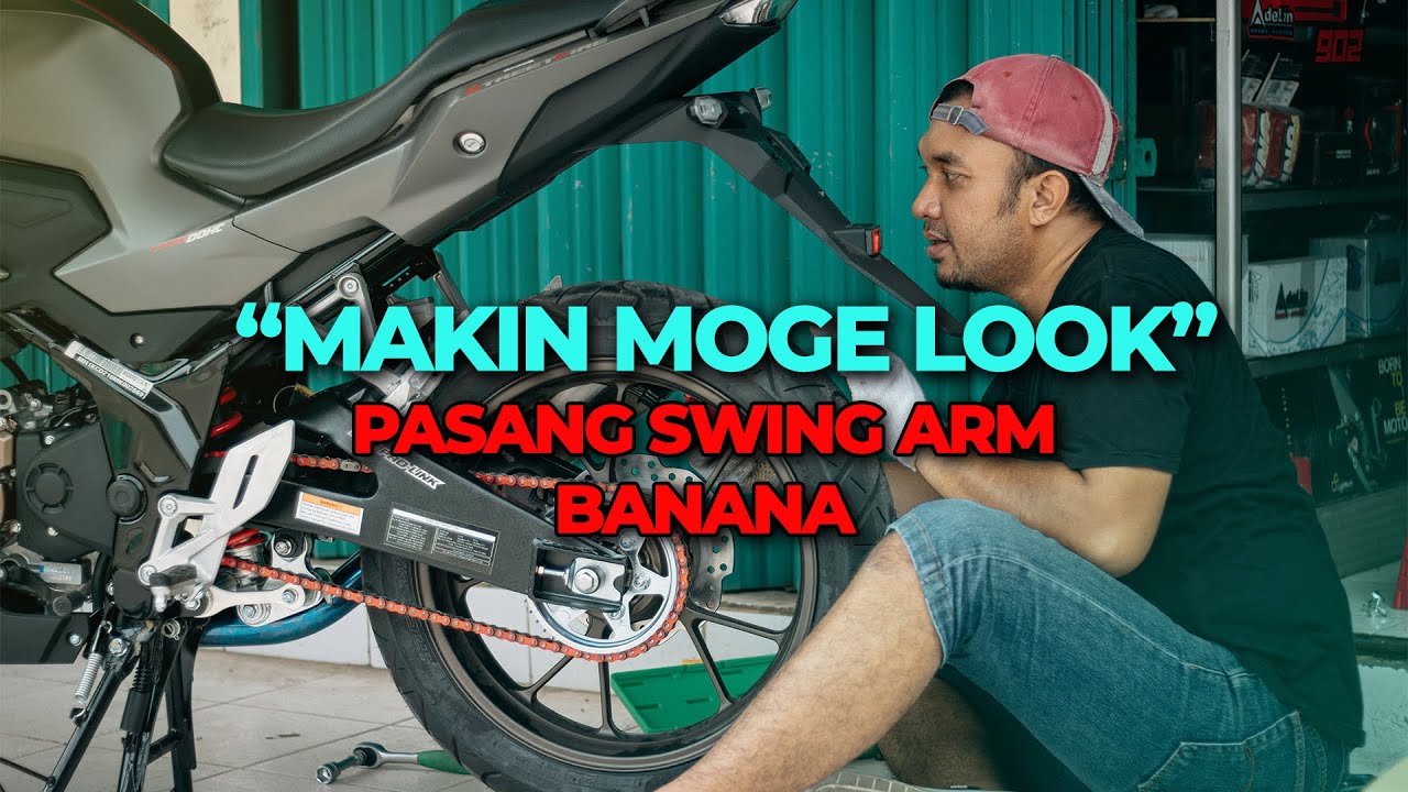 PASANG SWING ARM PROLINK DI NEW CB150 2021