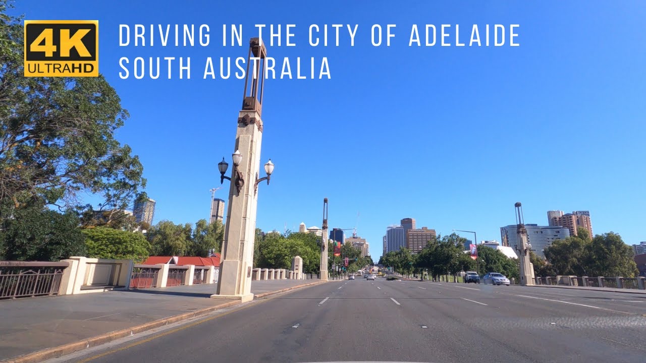 Driving in the City of Adelaide | South Australia