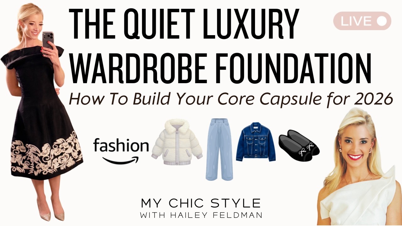The Quiet Luxury Wardrobe: Build Your Core Capsule 2026 | Women's Fashion LIVE SHOPPING
