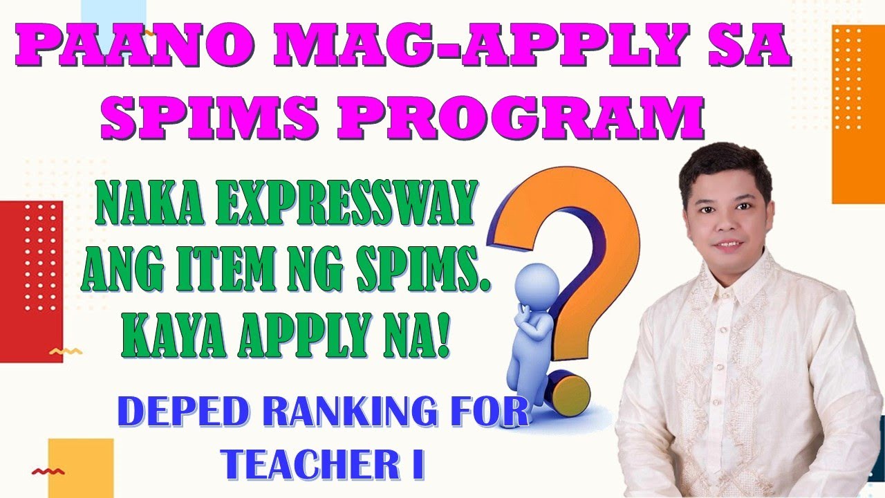 PAANO MAG APPLY SA SPIMS, SOBRANG DALI LANG AT NAKA EXPRESSWAY ANG ITEM SA SPIMS II JUN GULAGULA