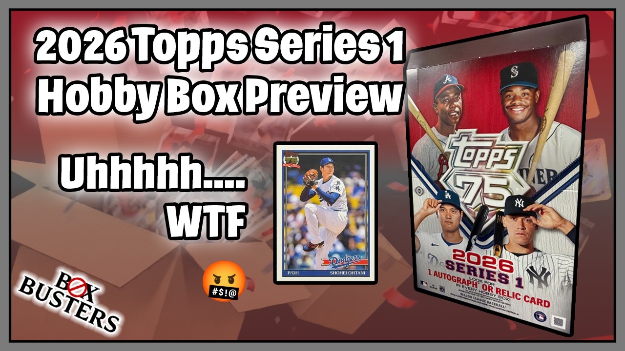 ❕Uhhh, WTF❕ - 2026 Topps Series 1 Baseball Hobby Box
