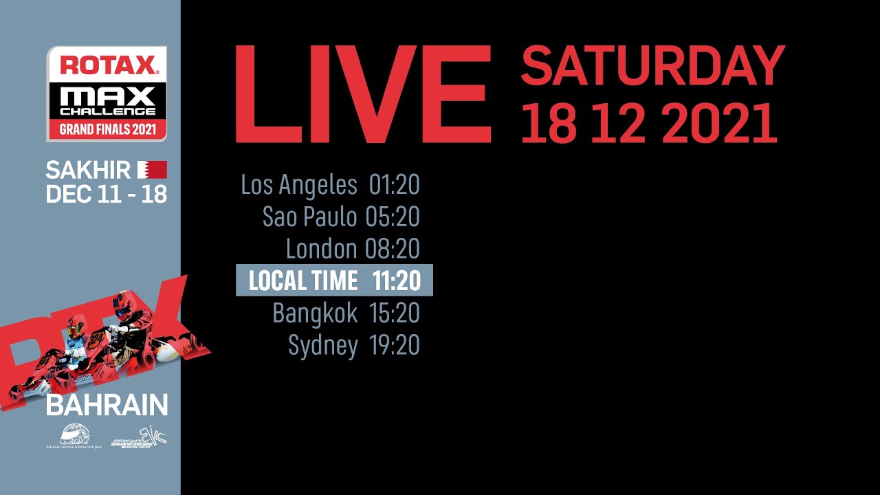 Rotax MAX Challenge Grand Finals 2021 Live Stream