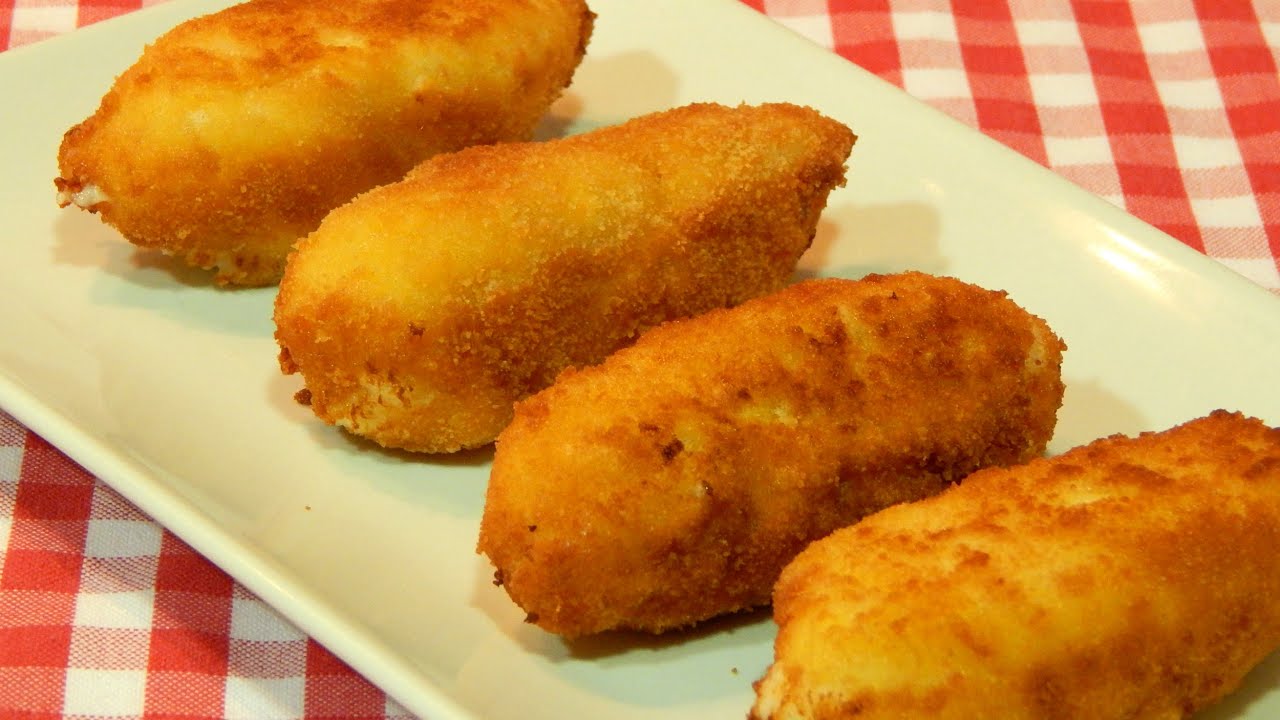 Cómo hacer croquetas de queso muy cremosas