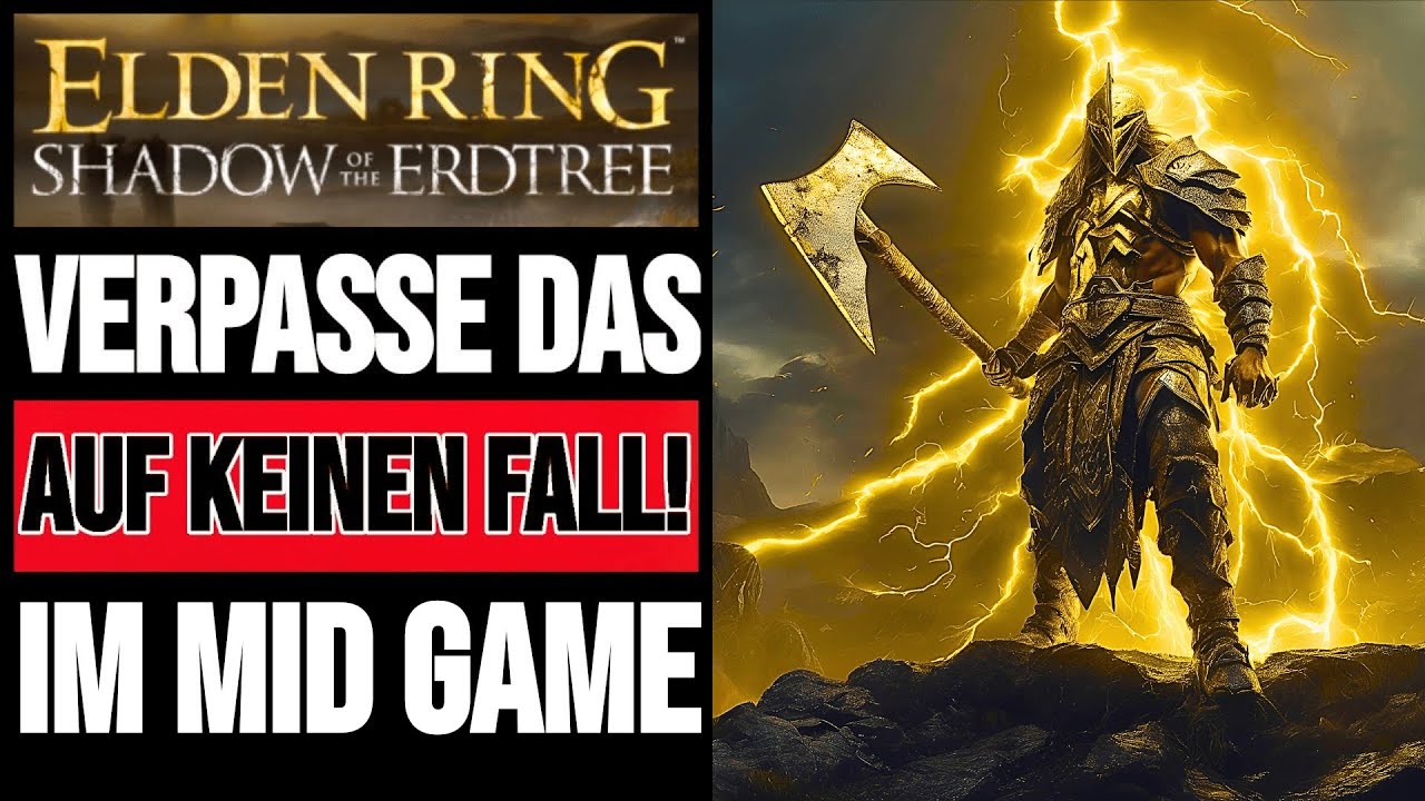 KRASS VERSTECKT!☠️Das MUSST du im DLC MID GAME sehen!🔥Elden Ring DLC Tipps deutsch