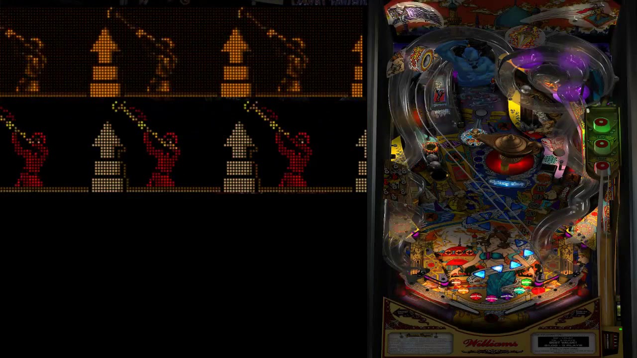 Tales of the Arabian Nights TOTAN pin2dmd 1.0