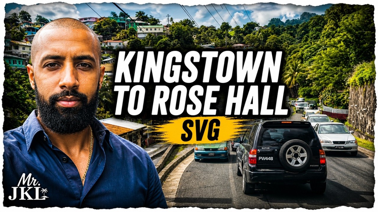 Kingstown to Rose Hall SVG 