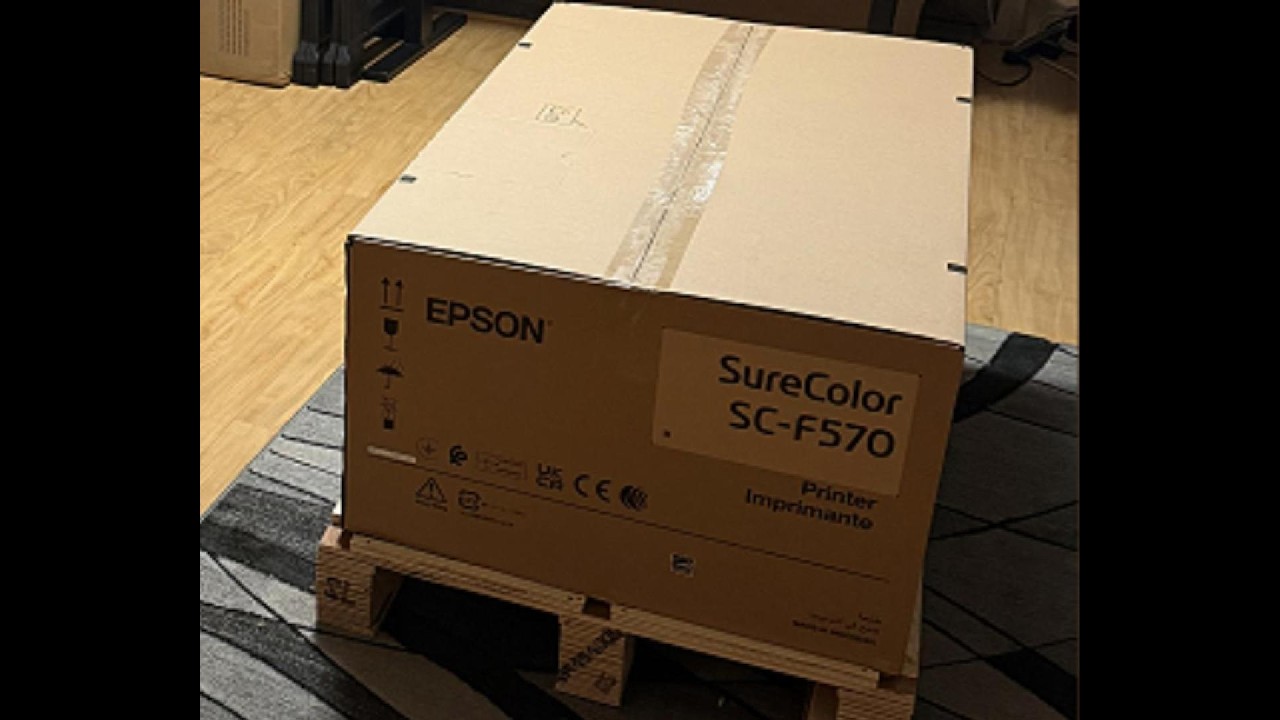 Epson F570 Unboxing & Setup