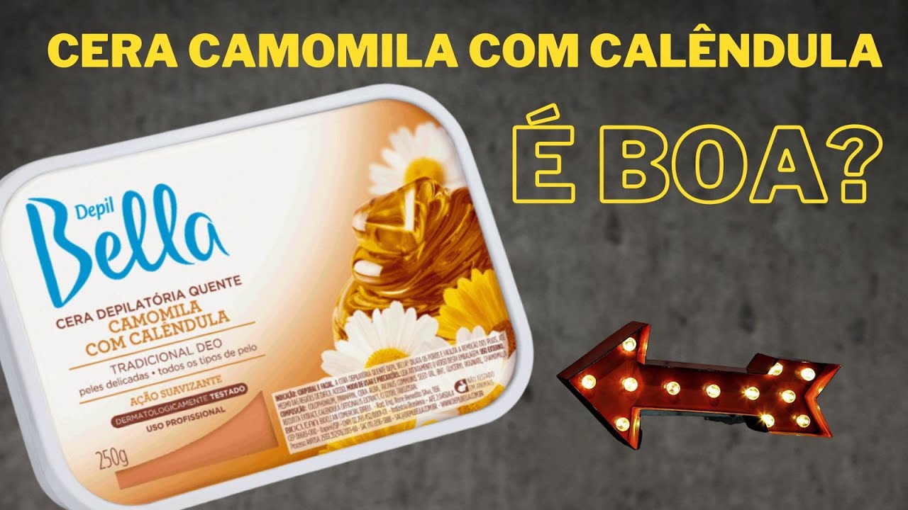 Resenha da Cera Depil Bella de Camomila com Calêndula (Depilação de Axila)
