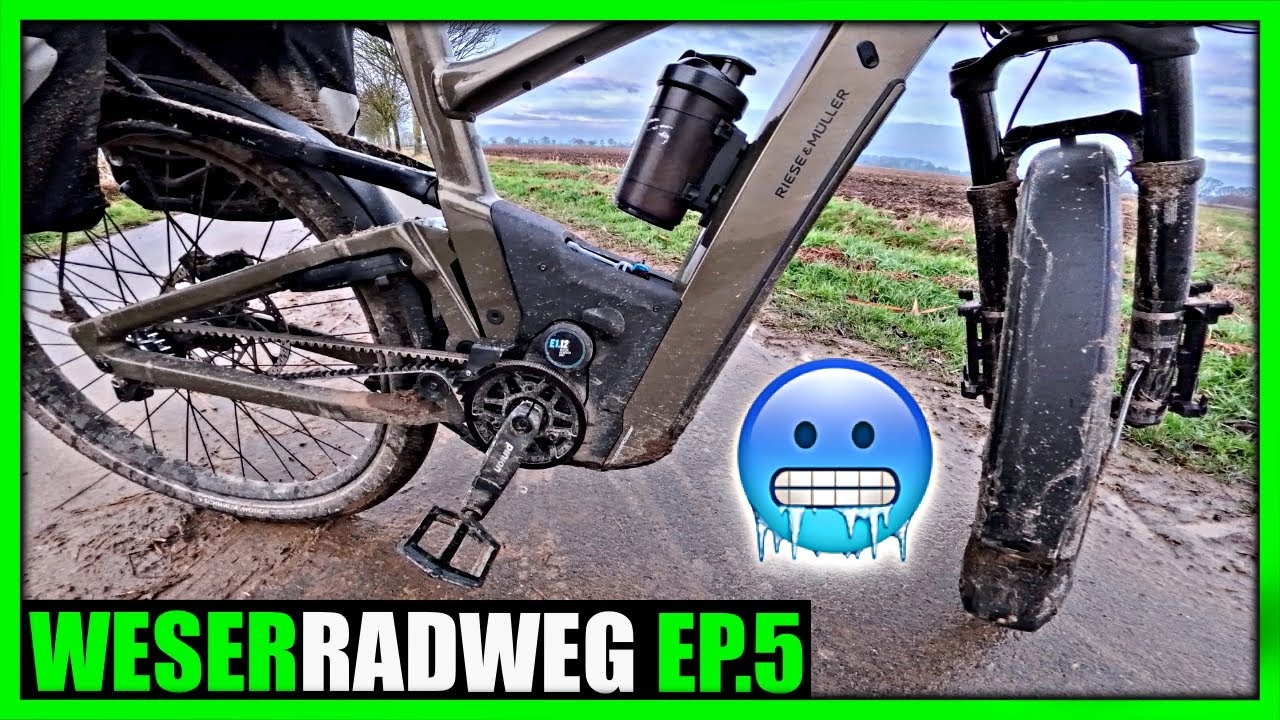Es wird ungemütlich, nasskalt & einsam | Weser Radweg Ep.5