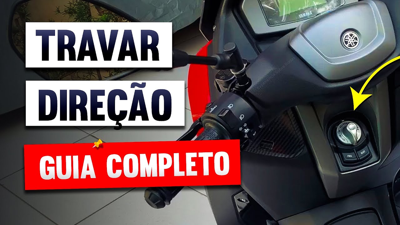 Como Travar a Direção da NMAX, Como Abrir o Banco da NMAX e Como Abrir a Tampa de Combustível NMAX