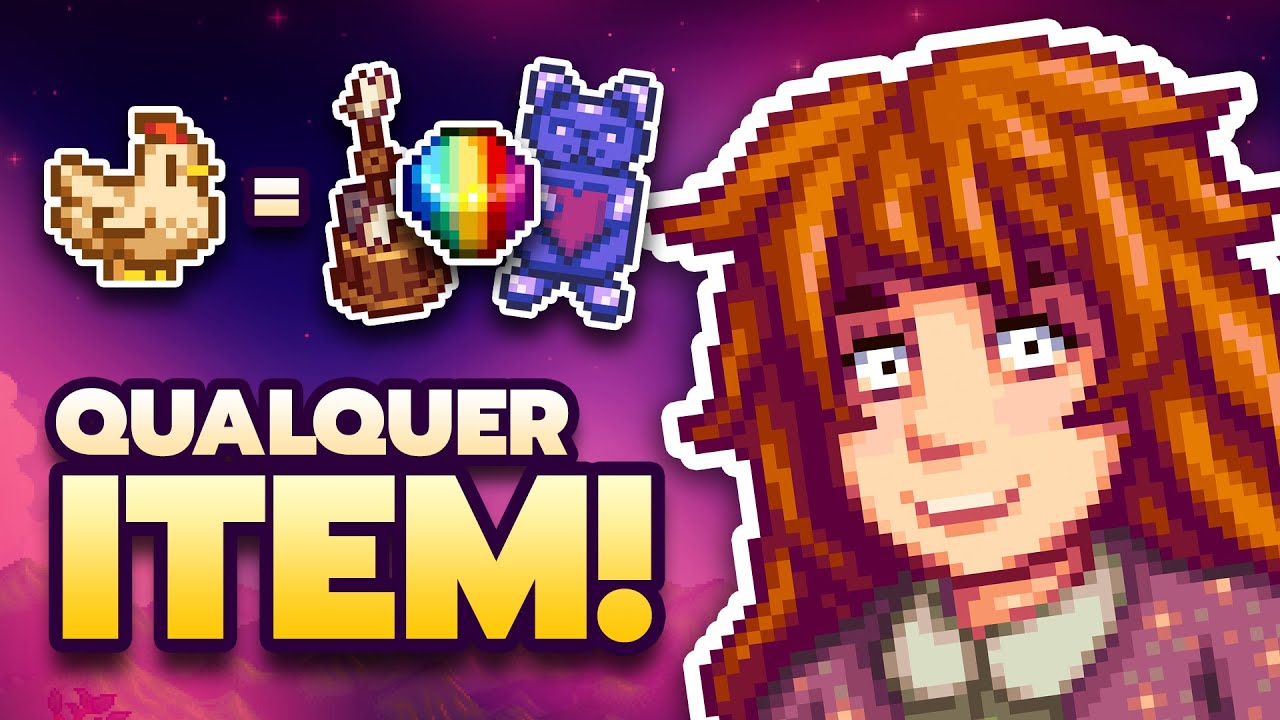 Como conseguir QUALQUER ITEM no Stardew Valley!