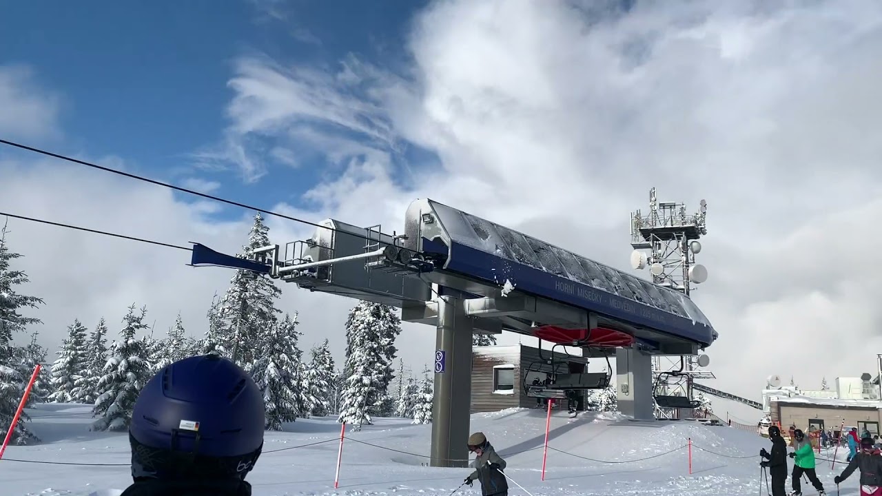 Skifahren in Spindlermühle 2020