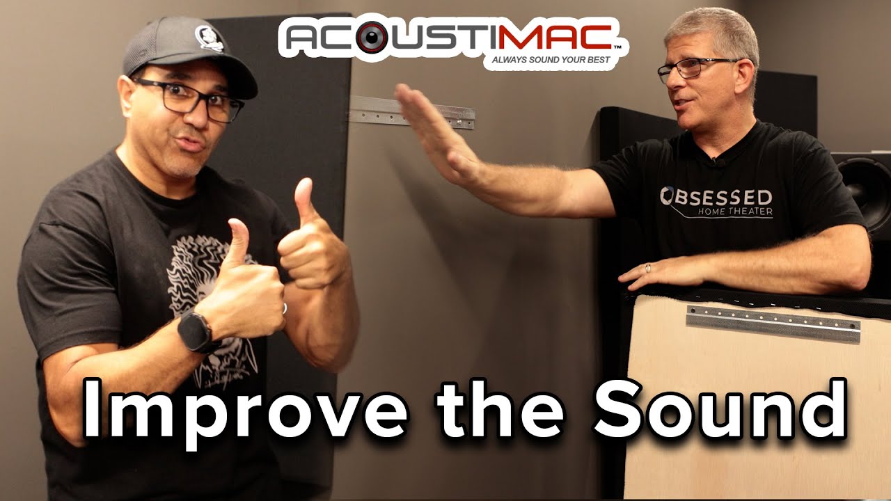 Your Home Theater Needs These - Acoustimac Acoustic Panels and Bass Traps