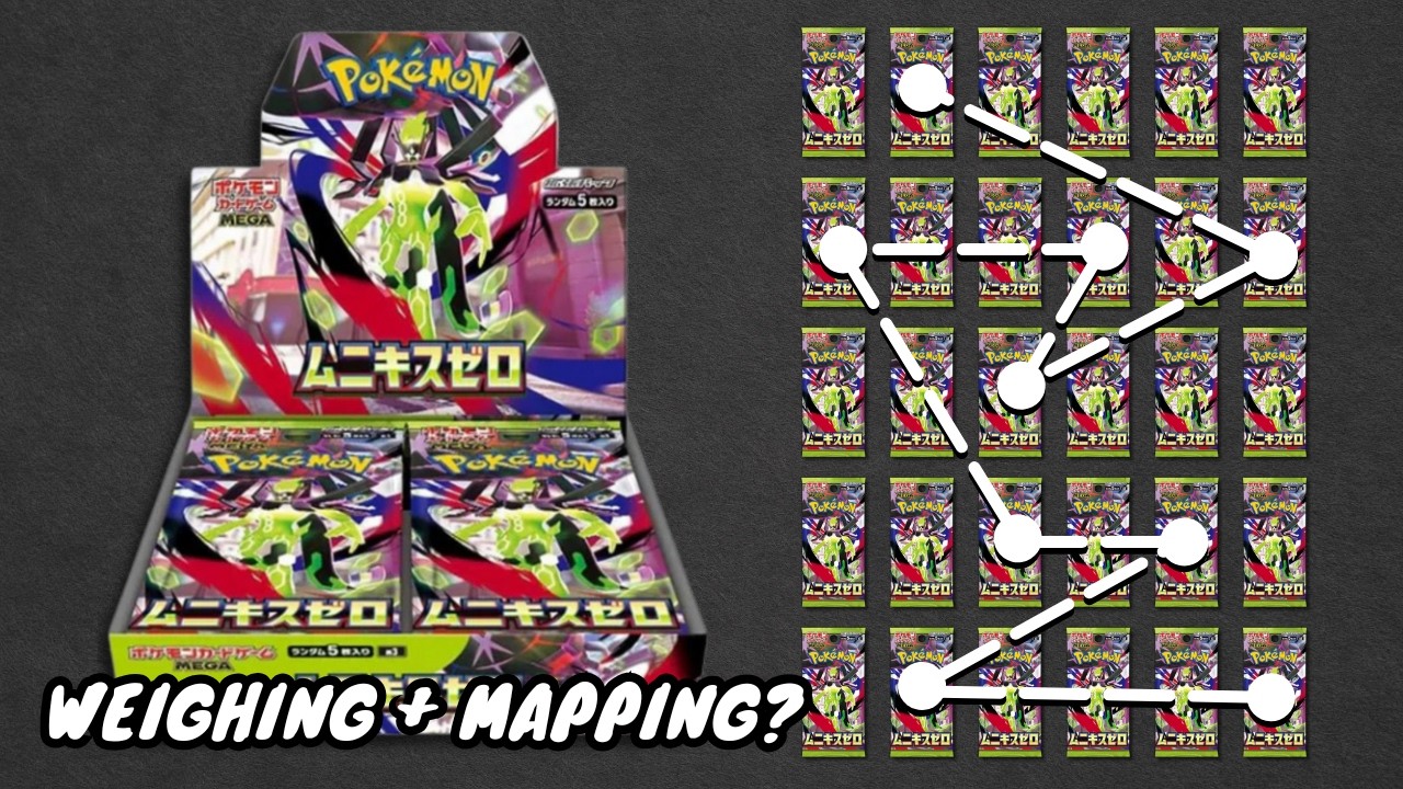 Can You Weigh And MAP 30 Pack Japanese Booster Boxes? (Opening Nihil Zero)