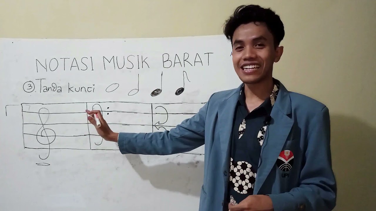 Materi Seni Musik Kelas XI : Notasi Musik Barat