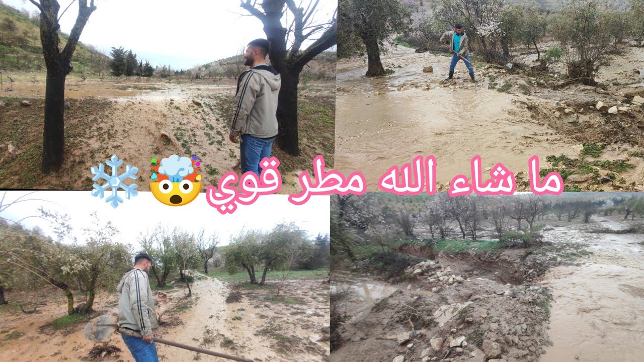 فيضانات و سيول منطقة عفرين ، شوفو الضرر اللي سببتو