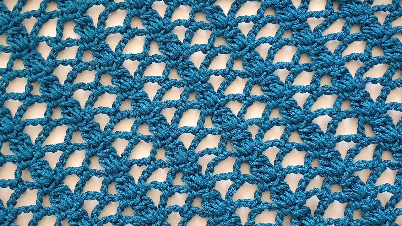 PUNTO TEJIDO A CROCHET - PARA BLUSAS - CHALECOS