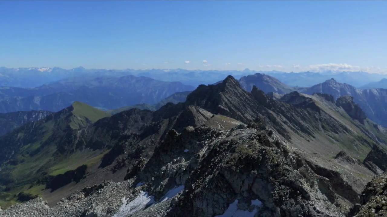 Alpenpanorama vom Pizol