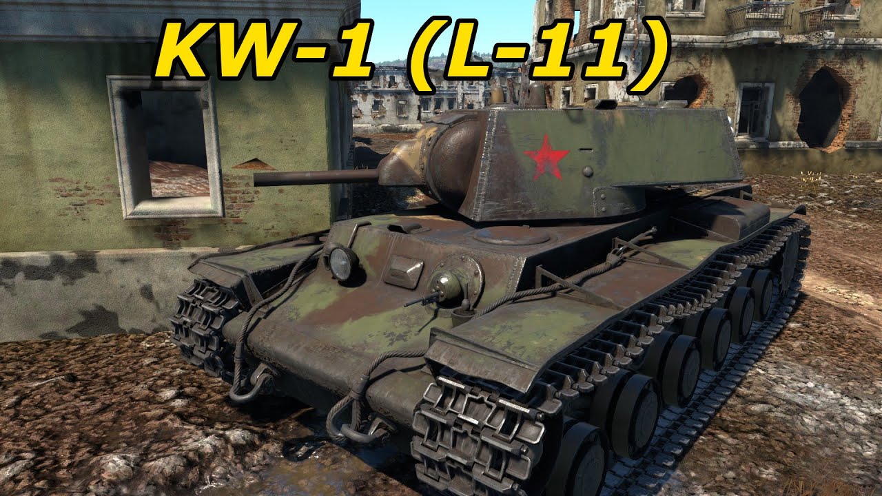 Najstarsza Bestia | KW-1 (L-11) | War Thunder gameplay po Polsku