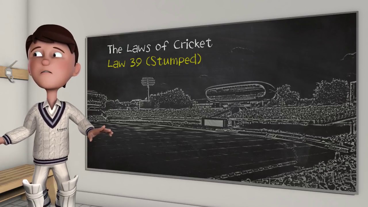 LAW 39 | Stumped | Annimation | ICC Cricket Laws
