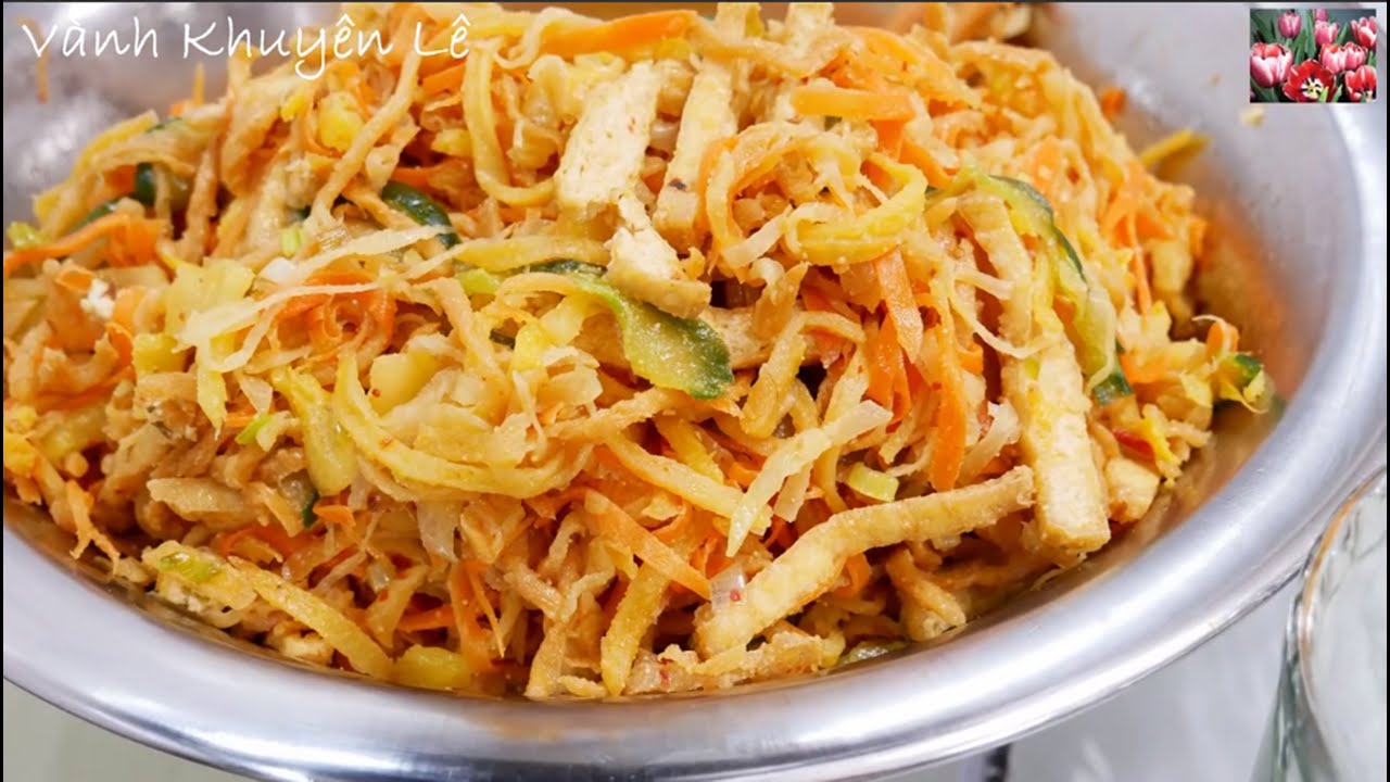 Mắm Thái Chay - Cách làm Món ăn Chay Thơm Giòn từ Rau Củ cho Người ăn Chay hay mặn by Vanh Khuyen