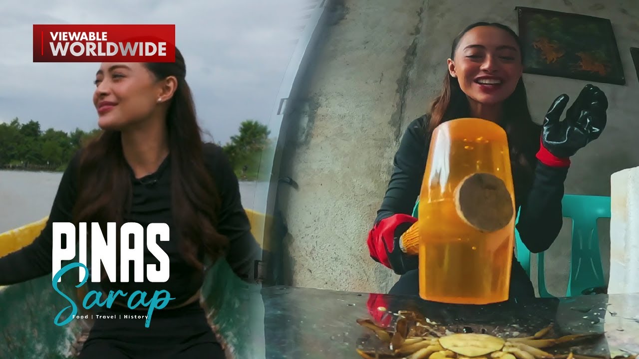 Cheska Fausto, susubukang gumawa ng crab paste! | Pinas Sarap