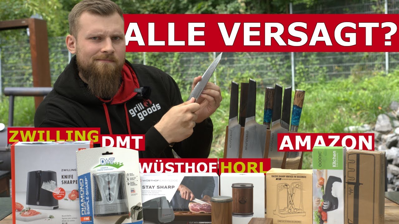 Nie wieder stumpfe Messer! Die einfachsten Messerschärfer im Test