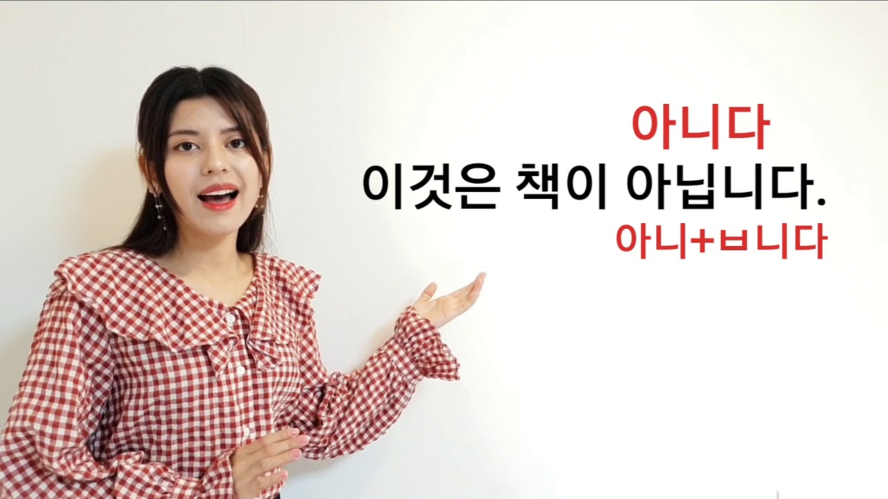 Lesson 17 : Noun+이/가 아니다 (N+မဟုတ္ဘူး။)